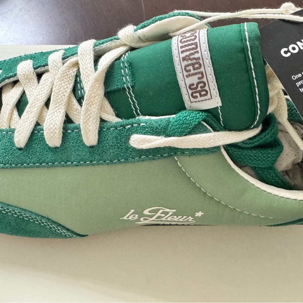 Converse Green and White Women's Sneakers